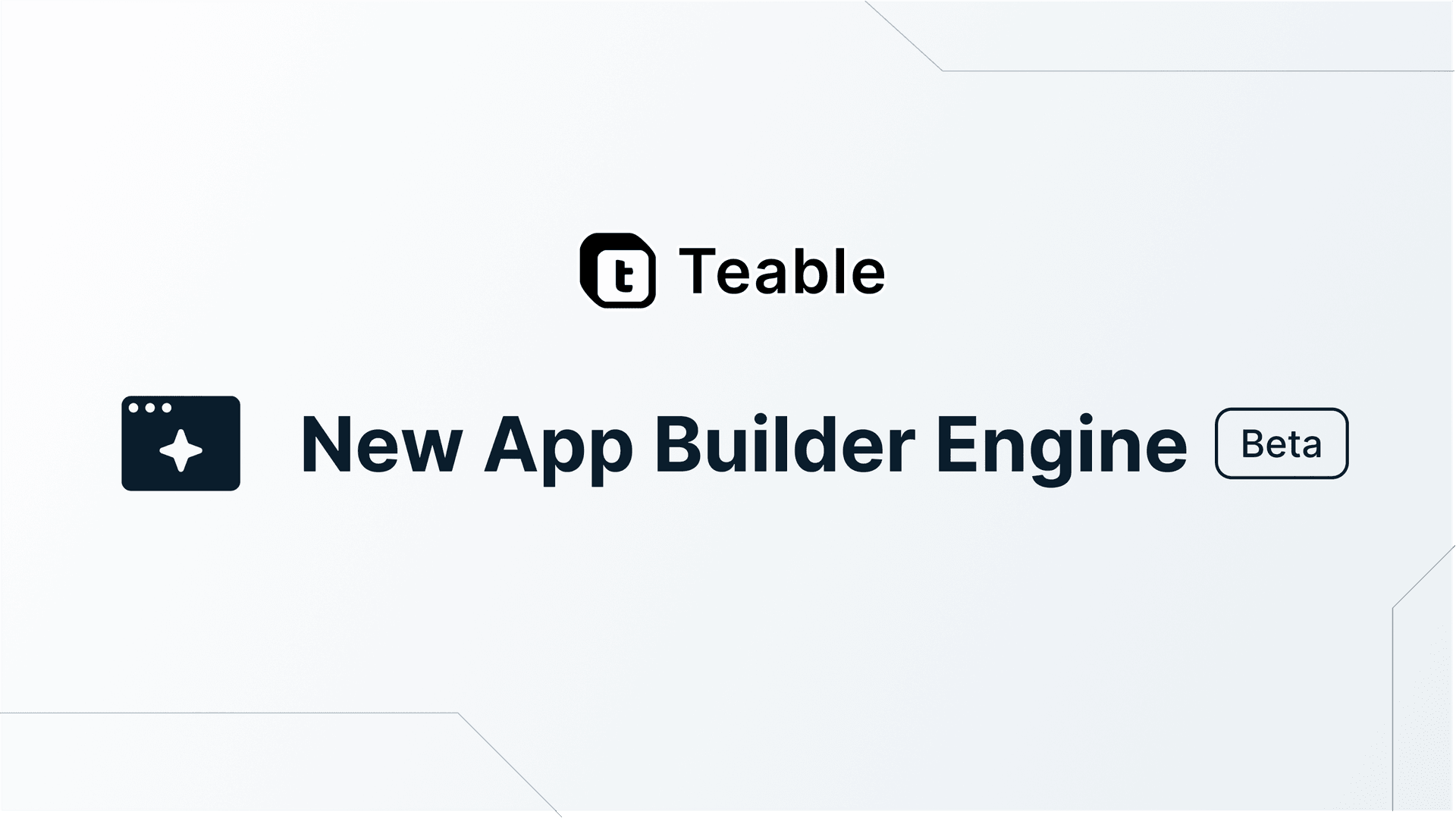 New App Builder Engine is Beta