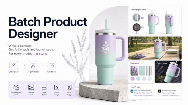 Batch Product Designer