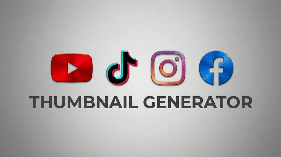 Youtube & TikTok Thumbnail Generator