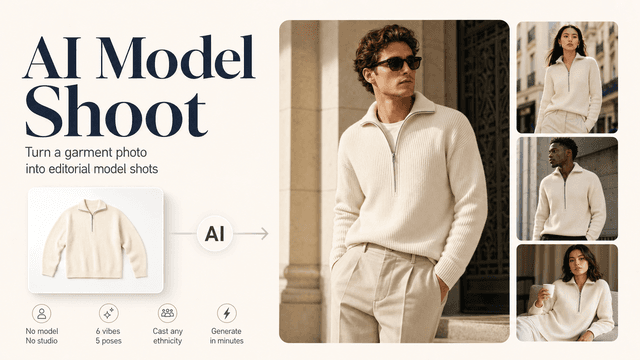 AI Model Shoot