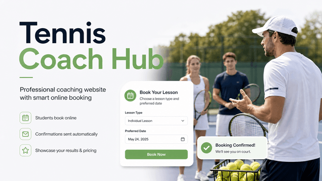 Tennis Coach Hub