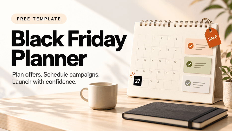 Kostenloser Black-Friday-Planer